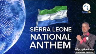 Sierra Leone National Anthem (All 3 Stanzas) – High We Exalt Thee, Realm of the Free | Lyrics Video