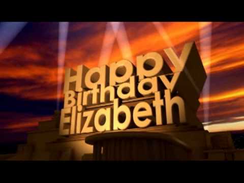 Happy Birthday Elizabeth
