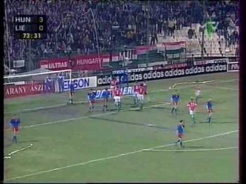 Magyarország - Liechtenstein 1999.03.27 Illés Béla gólja