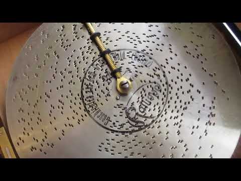 Kalliope Disc Musical Box - #4 Tales from the Vienna Woods