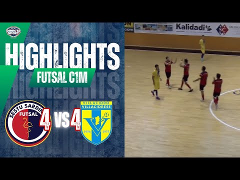 Futsal C1M - Sestu Sardinia Futsal-Villacidrese Calcio 4-4 (Highlights)