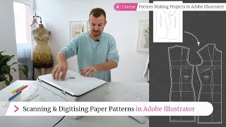 Easy Digitization of Paper Patterns in Adobe Illustrator!