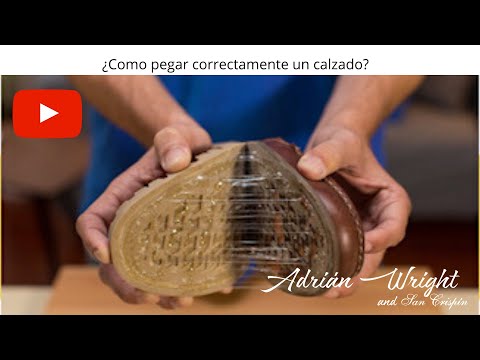 How to properly glue shoes