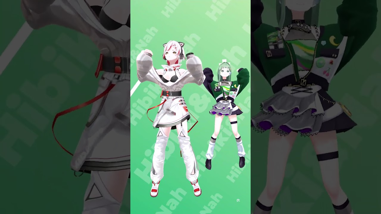 #nah さんと #踊ってみた #ふたりのきもちのほんとのひみつ #vtuber #音街ひびき #shorts