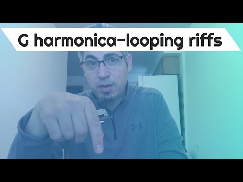 G harmonica-looping blues riffs