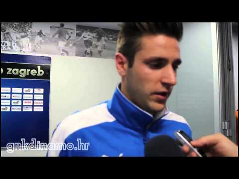 Duje Čop nakon utakmice Dinamo - Zagreb, 24.8.2014.