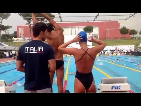 Internazionali di nuoto -  Federica Pellegrini e Filippo Magnini - Roma 2014
