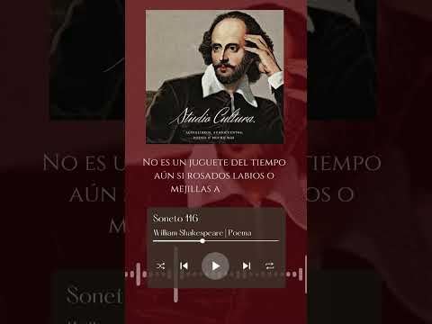 Soneto 116 💖💖 William Shakespeare - (Poema recitado)