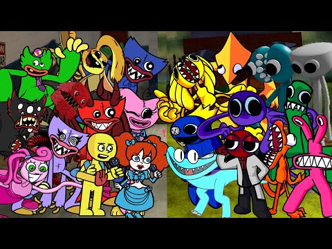 [SWAP] FNF All Rainbow Friends Chapter 2 Vs Poppy Playtime | FNF Roblox Mod x Project Playtime MOD