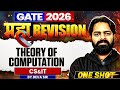 GATE 2026 TOC One Shot Revision Timestamps | Theory of Computation Chapters