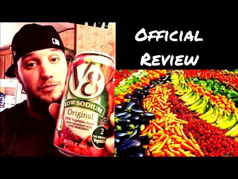 V8 Low Sodium Original Review! Lose Weight Fast!