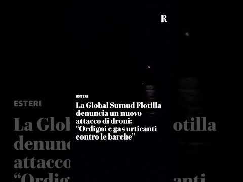 The Global Sumud Flotilla on its way to Gaza comes under attack again.