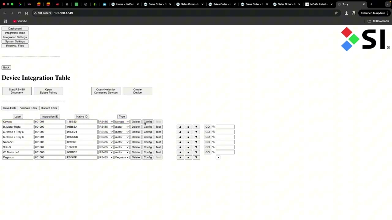 DecoFlex RS-485 Keypad