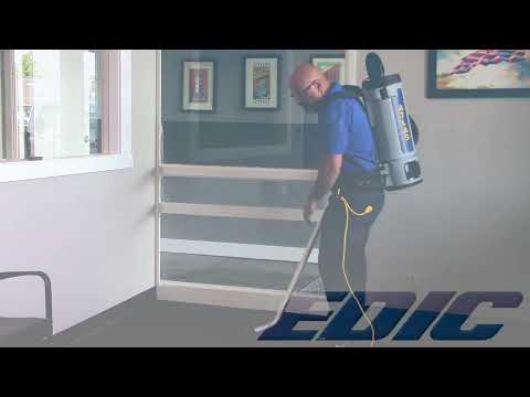 EDIC 600TV Atlas 6 Quart Backpack Vacuum With 5 Piece Tool Kit Quick Start Guide