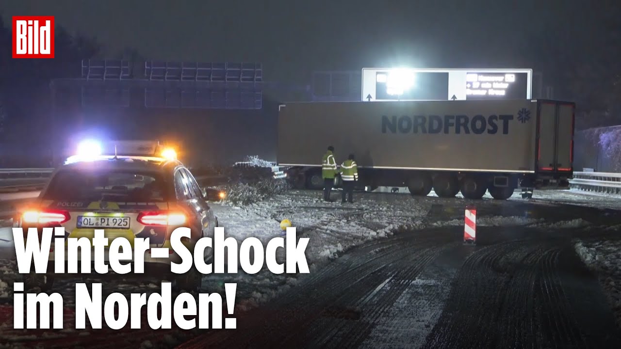 Wetter-Chaos in Deutschland: Tote und Verletzte bei Schnee und Glätte