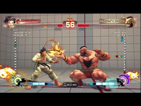 elist_ (Makoto) Vs iyueni (Zangief) SSF4AE Ranked Matches - PSN