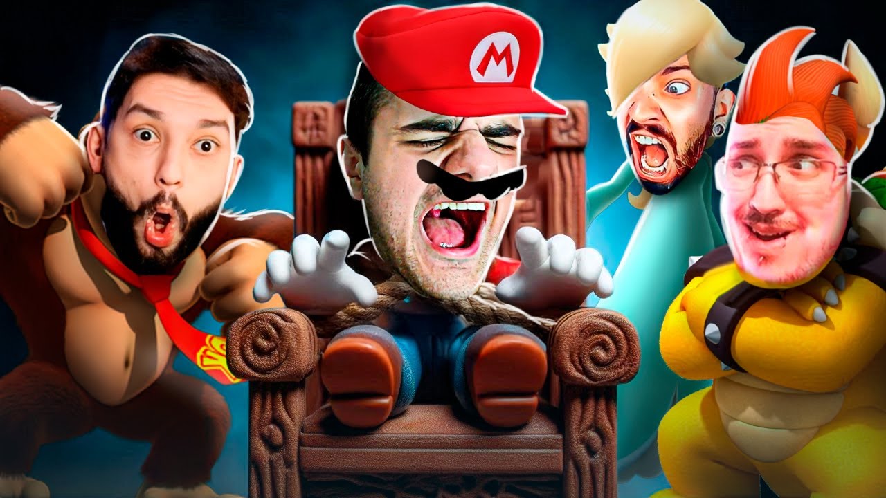 ESTÃO ROUBANDO CONTRA O PROTAGONISTA NO MARIO PARTY JAMBOREE!