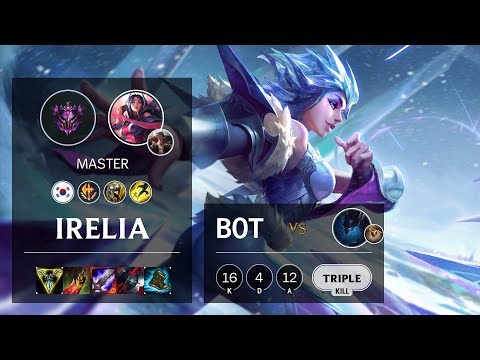 Irelia Bot vs Nocturne - KR Master Patch 10.12
