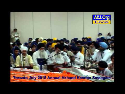 111 Toronto July 2015 Smaagam - Raensabaayee Keertan - M. Gurbachan Singh Jee