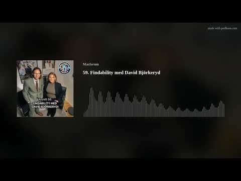 59. Findability med David Björkeryd