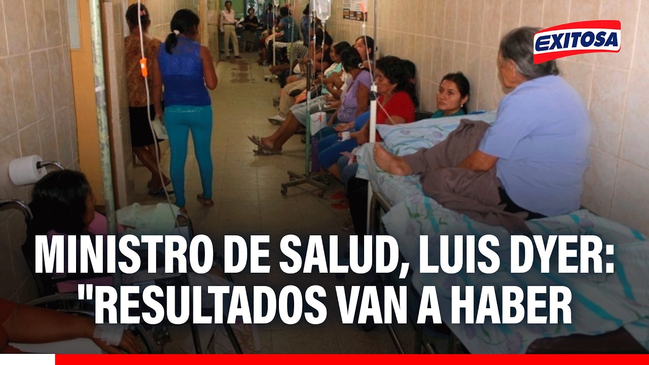 🔴🔵 Ministro de Salud, Luis Dyer: "Resultados van a haber"