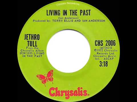 1972 HITS ARCHIVE: Living In The Past - Jethro Tull (stereo 45)