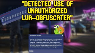 DETECTED USE OF UNAUTHORIZED LUA OBFUSCATER FIVEM FIX ON SWEDISH