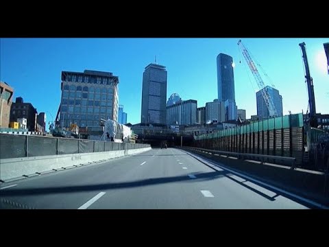 Dash Cam Video: A Drive From  Boston to Plymouth