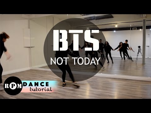 BTS "Not Today" Dance Tutorial (Chorus, Ending)