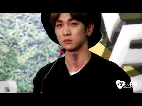 140606 Music Bank In Brazil Press Conference - Key