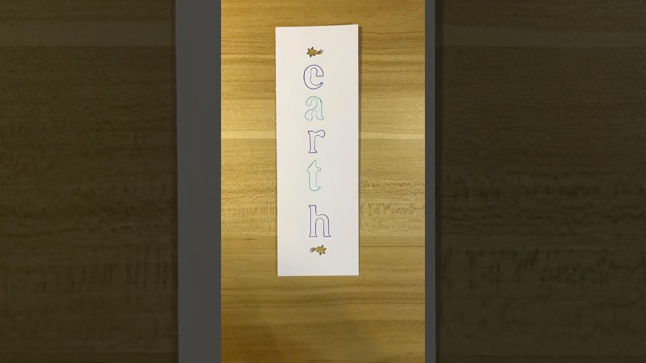 This bookmark comes with every order! - #shorts #bookmark #etsy #smallbusiness #handmade