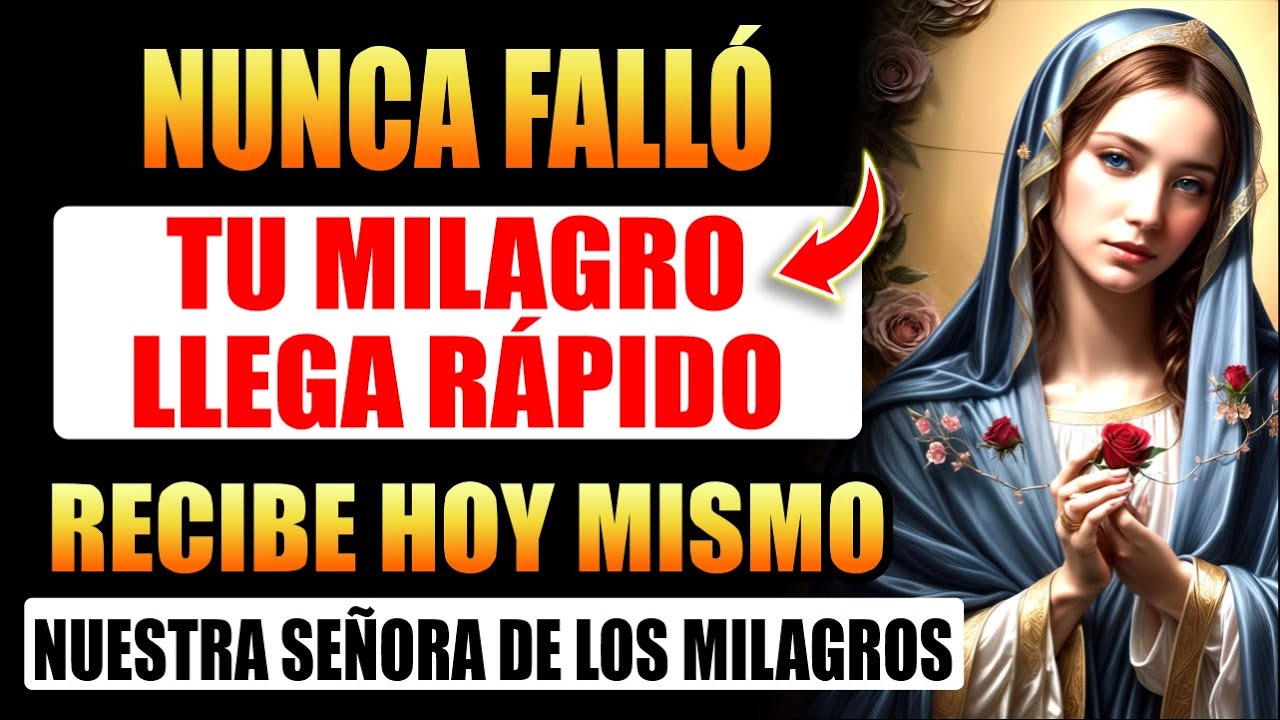 PODEROSA NUESTRA SEÑORA DE LOS MILAGROS - QUIEN ESCUCHÓ TUVO SU PEDIDO URGENTE ATENDIDO RÁPIDAMENTE