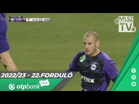 Mudrinski Ognjen gólja az Újpest FC – DVSC  mérkőzésen