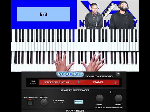 Dominique Brice plays VGSG Kontakt Gospel Sound Pack
