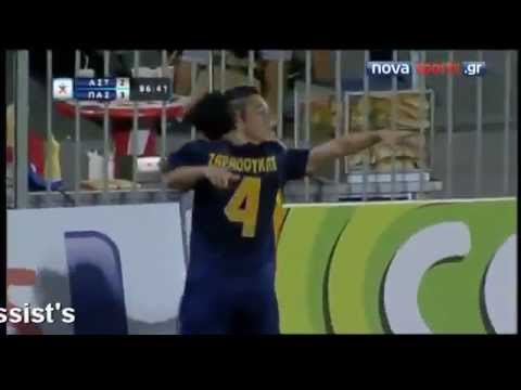 Mauricio Carrasco all goals 2013 14 Asteras
