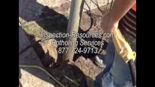Potholing Services | Inspection Resources Utility Location Services