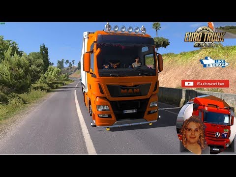 Euro Truck Simulator 2 (1.34) SCS MAN TGX Euro 6 v 1.0 Grand Utopia map v1.3 + DLC 's & Mods
