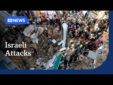 Israeli air strikes kill at least 48 Palestinians in Gaza | ABC NEWS Israeli air strikes kill at least 48 Palestinians in Gaza | ABC NEWS