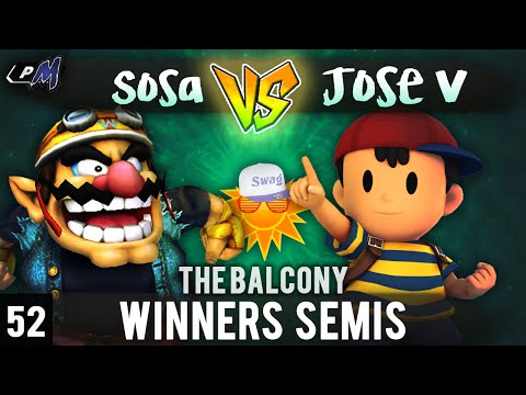 PM @ the Balcony 52 - Winners Semis ft. Sosa (Wario) vs. Jose V (Ness)
