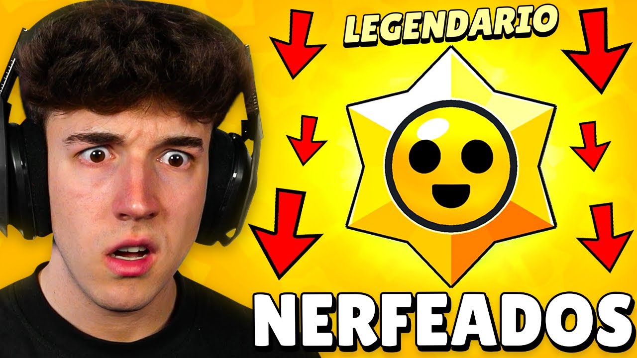 HAN NERFEADO LOS DROPS LEGENDARIOS en BRAWL STARS