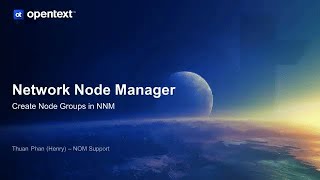 Create Node Groups in NNM