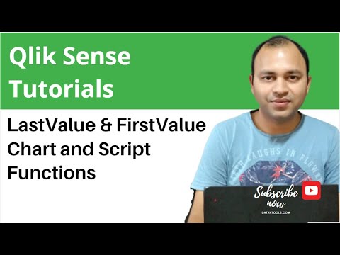 Qlik Sense FirstValue and Last Value Chart and Script function | How to pick first or last value