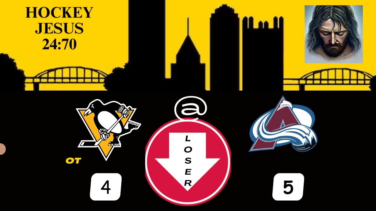 Hockey Jesus - Game 70 PENS @ COL