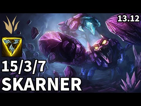Skarner Jungle vs Fiddlesticks - EUW Master | Patch 13.12