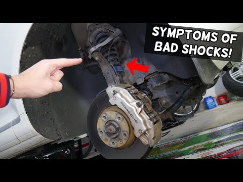 SYMPTOMS OF BAD STRUTS SHOCKS ON PORSCHE CAYENNE, AUDI Q7, VW TOUAREG