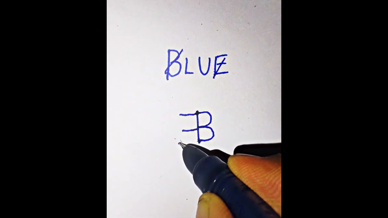 If Blue had a logo #shorts #trending #logo