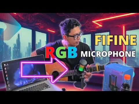 , title : 'FIFINE A8 MICROPHONE REVIEW AND WONDERWALL COVER'