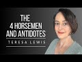 John Gottman's Four Horsemen and Antidotes: Couple Counselling #LewisPsychology