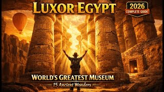 LUXOR EGYPT Travel Guide 2026 – World's Greatest Open-Air Museum (Complete Tour)