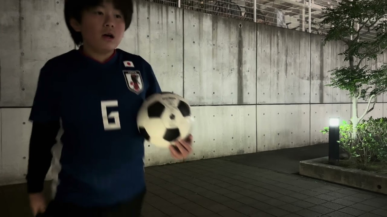 2023.11.29久しぶりのリフティング練習